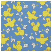 Ice Skating Chick Schaatsen Pattern Stof (Swatch)