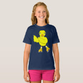 Ice Skating Chick T-shirt (Voorkant volledig)