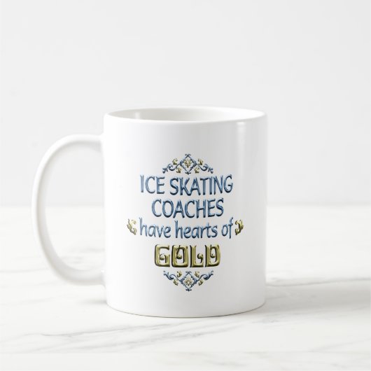 Ice Skating Coach-waardering Koffiemok (Links)