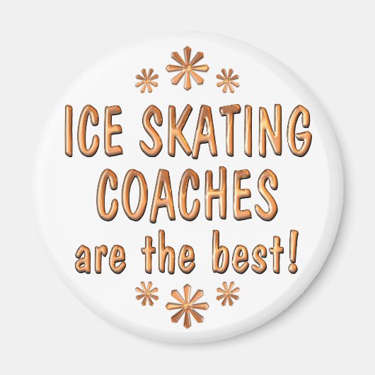 Ice Skating Coaches is de beste Magneet (Voorkant)