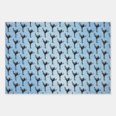 Ice Skating Design Wrapping Paper Set (Voorkant 2)
