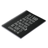 Ice Skating Gifts For Teen Girls Skater Winter Notitieboek (Linkerzijde)