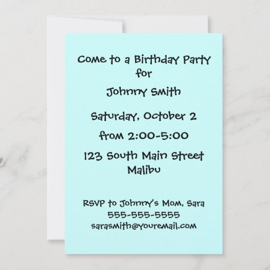 Ice Skating Giraffe met Scarf bij Rink Kaart (Achterkant)