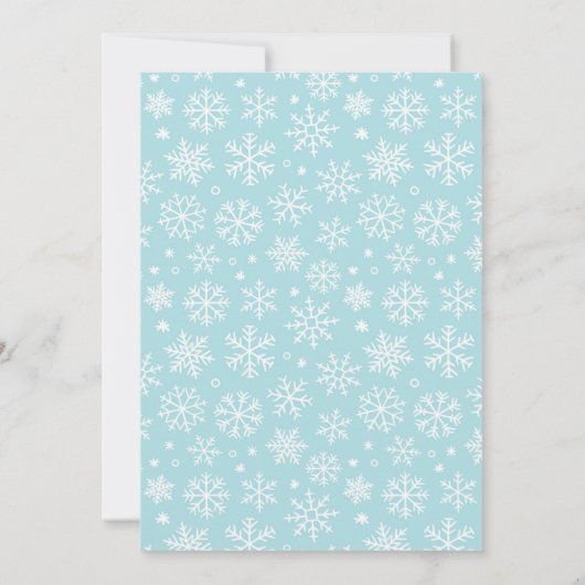 Ice Skating Girl Birthday Party Invitation (Achterkant)