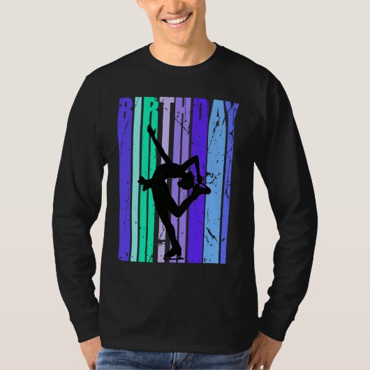 Ice Skating Girls Dancing Daughter Queen Season Te T-shirt (Voorkant)