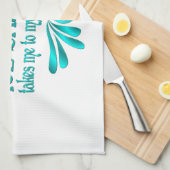 Ice Skating Happy Place Theedoek (Quarter Fold)