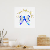 Ice Skating Heldert mijn leven Poster (Keuken)