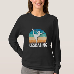 Ice Skating Hop Element Combination Spins T-shirt