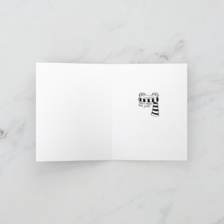 Ice Skating Kikker kerstkaart Feestdagen Kaart