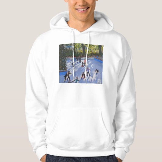 Ice skating Natural History Museum 2014 Hoodie (Voorkant)