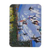 Ice skating Natural History Museum 2014 Magneet (Verticaal)