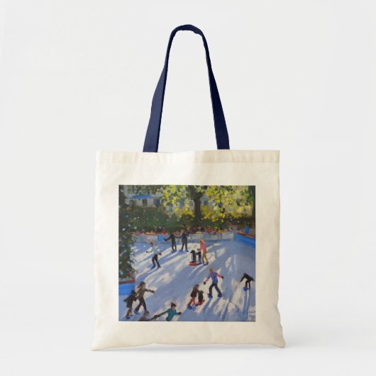 Ice skating Natural History Museum 2014 Tote Bag (Voorkant)