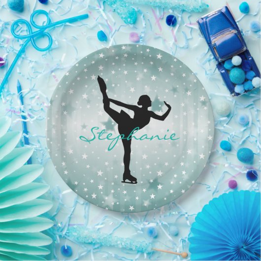 Ice Skating Paper Party Bord (Feest)