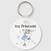 Ice Skating Princess Sleutelhanger (Voorkant)