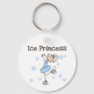 Ice Skating Princess Sleutelhanger