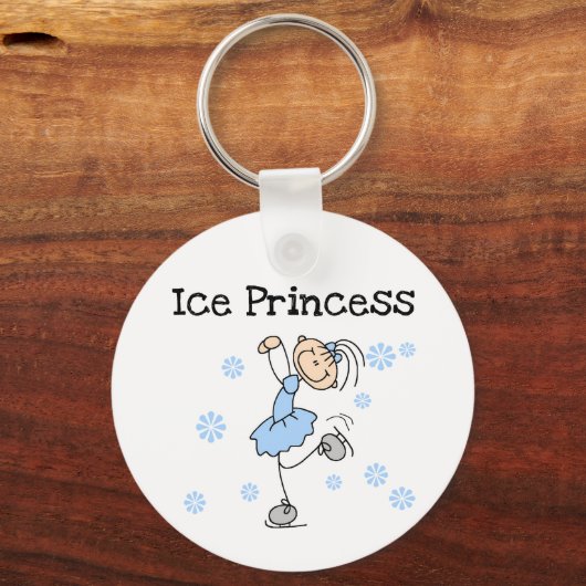 Ice Skating Princess Sleutelhanger (Voorkant)