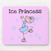 Ice Skating Princess Tshirts en Gifts Muismat (Voorkant)