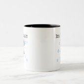 Ice Skating Princess Tshirts en Gifts Tweekleurige Koffiemok (Center)