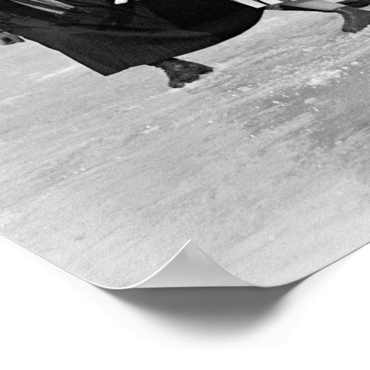 Ice Skating Race, 1925.  foto Poster (Hoek)