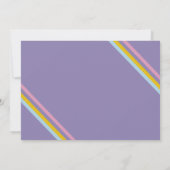 Ice Skating Retro Verjaardag Foto Kaart (Achterkant)