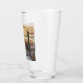 Ice Skating Rink in Winter (door Konstantin Somov) Glas (Links)