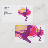 Ice Skating Visitekaartje - ! (Voorkant / Achterkant)