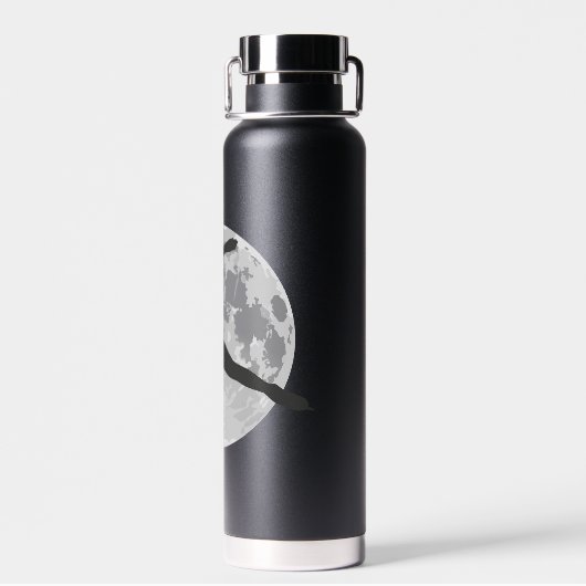 Ice Skating-vrouwkunst Waterfles (Achterkant)