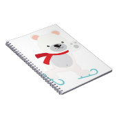 Ice Skating Winter Beer Notitieboek (Rechterzijde)