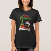 Ice Skating Xmas Decorations Ice Skating Christma T-shirt (Voorkant)