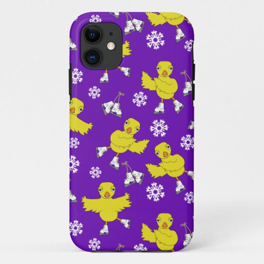 Ice Skick Snowflake Pattern Case-Mate iPhone Case (Achterkant)