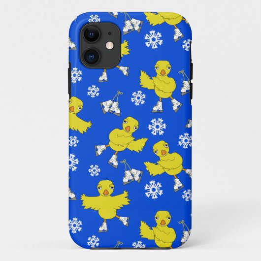 Ice Skick Snowflake Pattern Case-Mate iPhone Case (Achterkant)