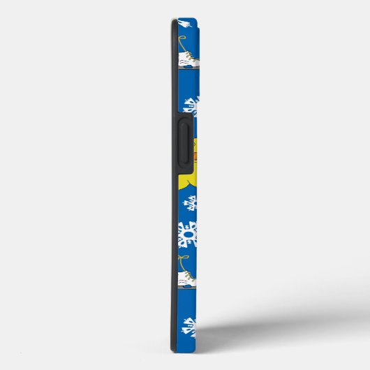 Ice Skick Snowflake Pattern Case-Mate iPhone Case (Achterkant / Rechts)