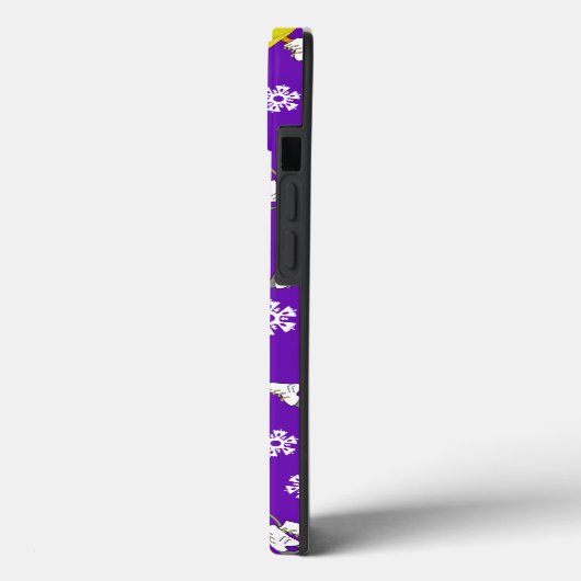 Ice Skick Snowflake Pattern Case-Mate iPhone Case (Achterkant / Links)