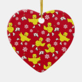 Ice Skick Snowflake Pattern Keramisch Ornament (Voorkant)
