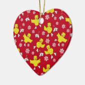 Ice Skick Snowflake Pattern Keramisch Ornament (Links)