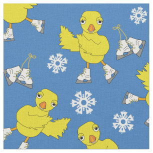 Ice Skick Snowflake Pattern Stof