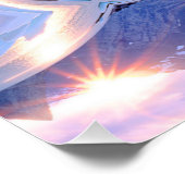 Ice Slide Mountain — ideaal Poster (Hoek)