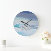 Ice & Snow | Adelie Penguins Antarctica Grote Klok (Huis)