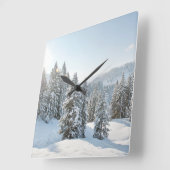 Ice & Snow | Allgäu Bavaria Southern Germany Vierkante Klok (Hoek)