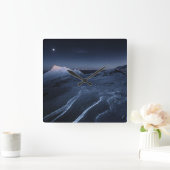 Ice & Snow | Kiso-Komagatake Plateau, Japan Alps Vierkante Klok (Huis)