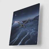 Ice & Snow | Kiso-Komagatake Plateau, Japan Alps Vierkante Klok (Hoek)