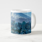 Ice & Snow | Mt. Fuji & Tokyo Skyline Grote Koffiekop (Voorkant rechts)