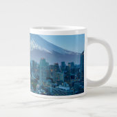 Ice & Snow | Mt. Fuji & Tokyo Skyline Grote Koffiekop (Rechts)