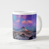 Ice & Snow | Northern Lights, Kirkjufell Mountain Grote Koffiekop (Voorkant rechts)