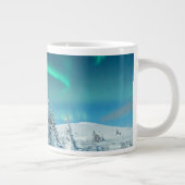 Ice & Snow | Northern Lights, Lapland, Finland Grote Koffiekop (Rechts)