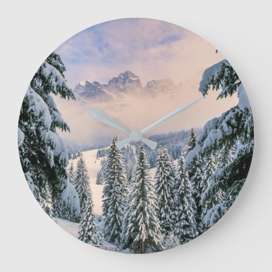 Ice & Snow | Rosengarten, Germany Grote Klok (Voorkant)