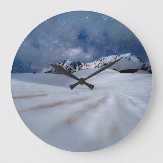 Ice & Snow | Tateyama-Kurobe, Japan Grote Klok (Voorkant)
