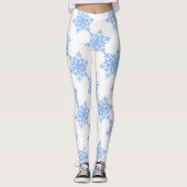 Ice Snowflake Leggings (Voorkant)