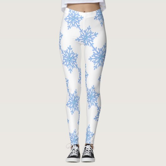 Ice Snowflake Leggings (Voorkant)