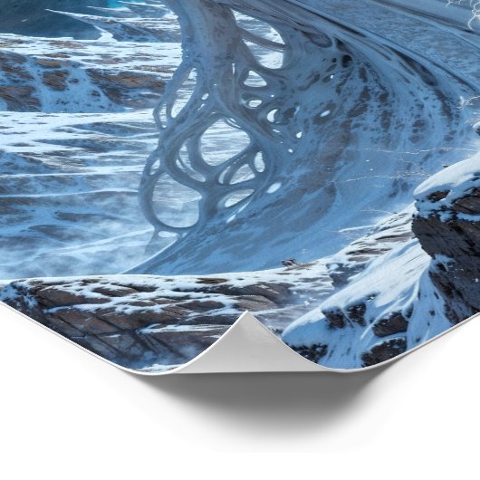 Ice Sorcerer Power Wall Art Poster (Hoek)